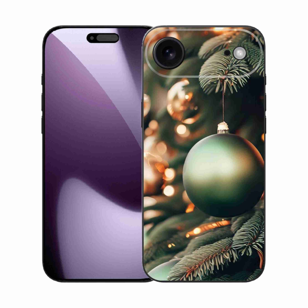 Gélový kryt mmCase na iPhone 17 Air - vianočné ozdoby 1