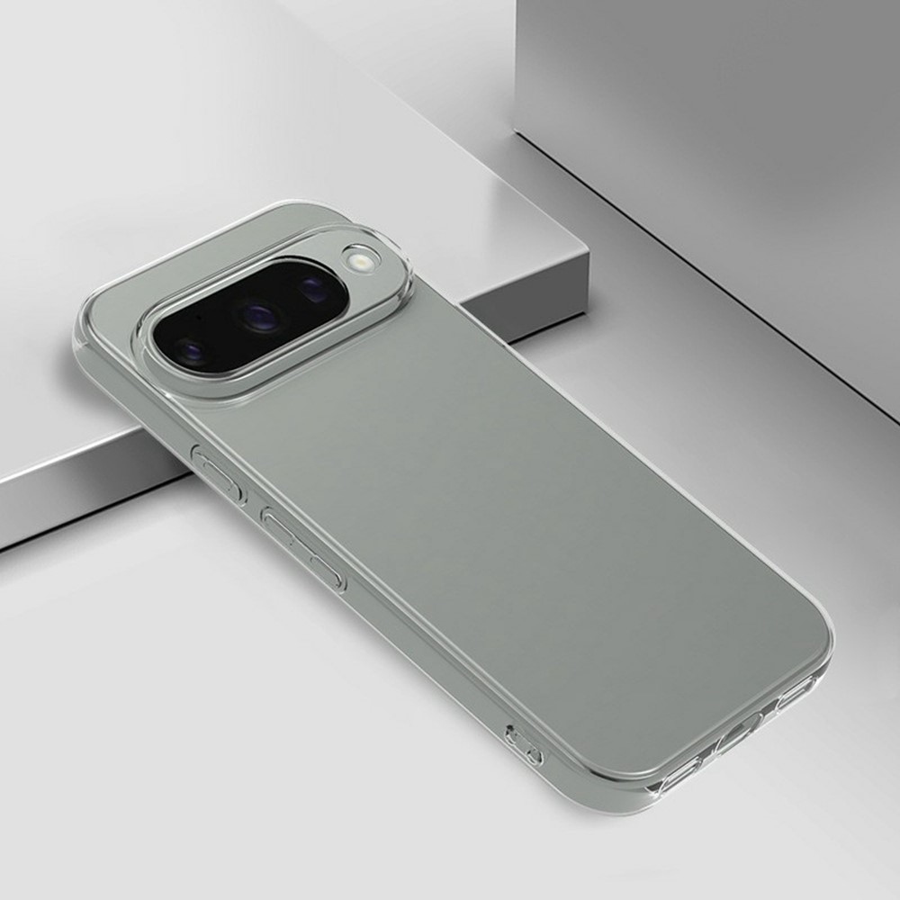 Priehľadný gélový obal na Google Pixel 10 - priehľadný
