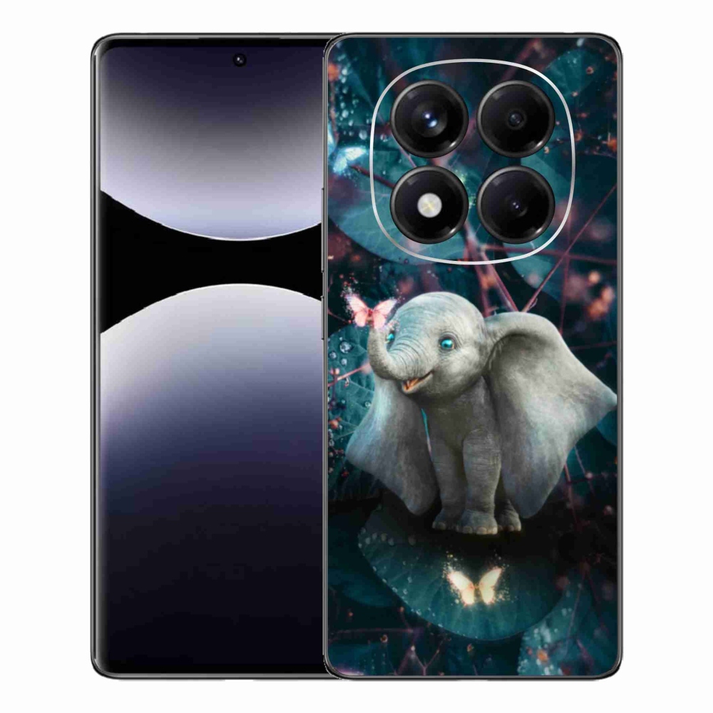 Gélový kryt mmCase na Xiaomi Redmi Note 14 Pro - roztomilý slon