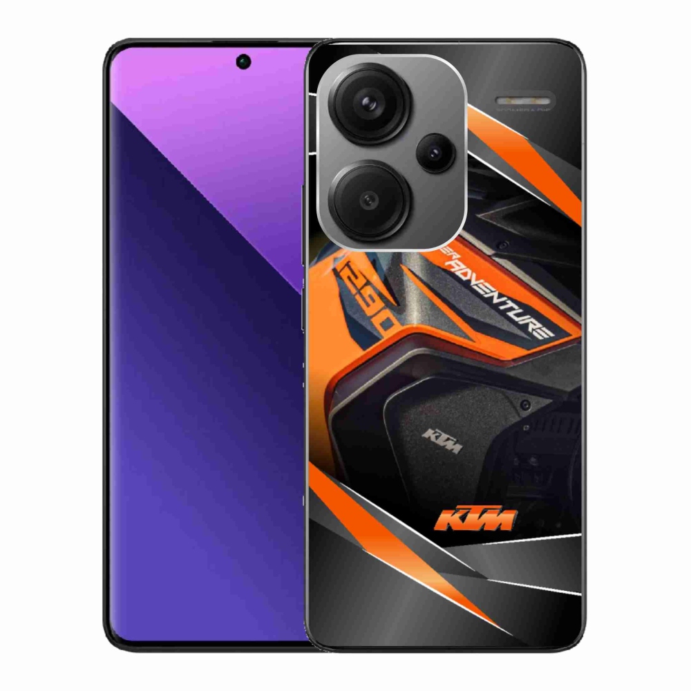 Gélový kryt mmCase na Xiaomi Redmi Note 13 Pro+ 5G - motorka ktm