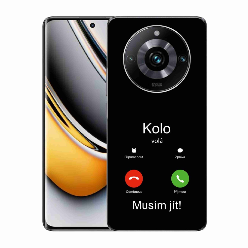 Gélový kryt mmCase na Realme 11 Pro/11 Pro+ - bicykel volá čierne pozadie