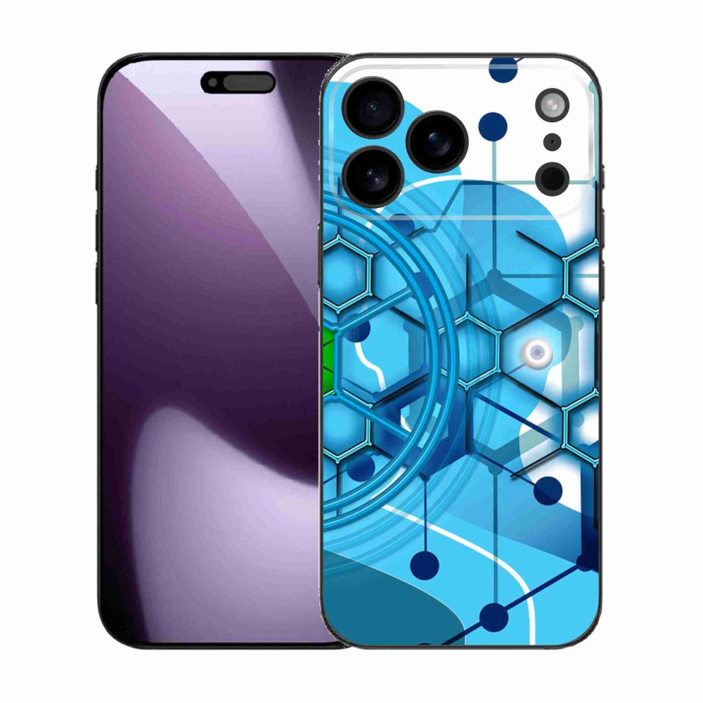 Gélový kryt mmCase na iPhone 17 Pro Max - abstraktný vzor 2