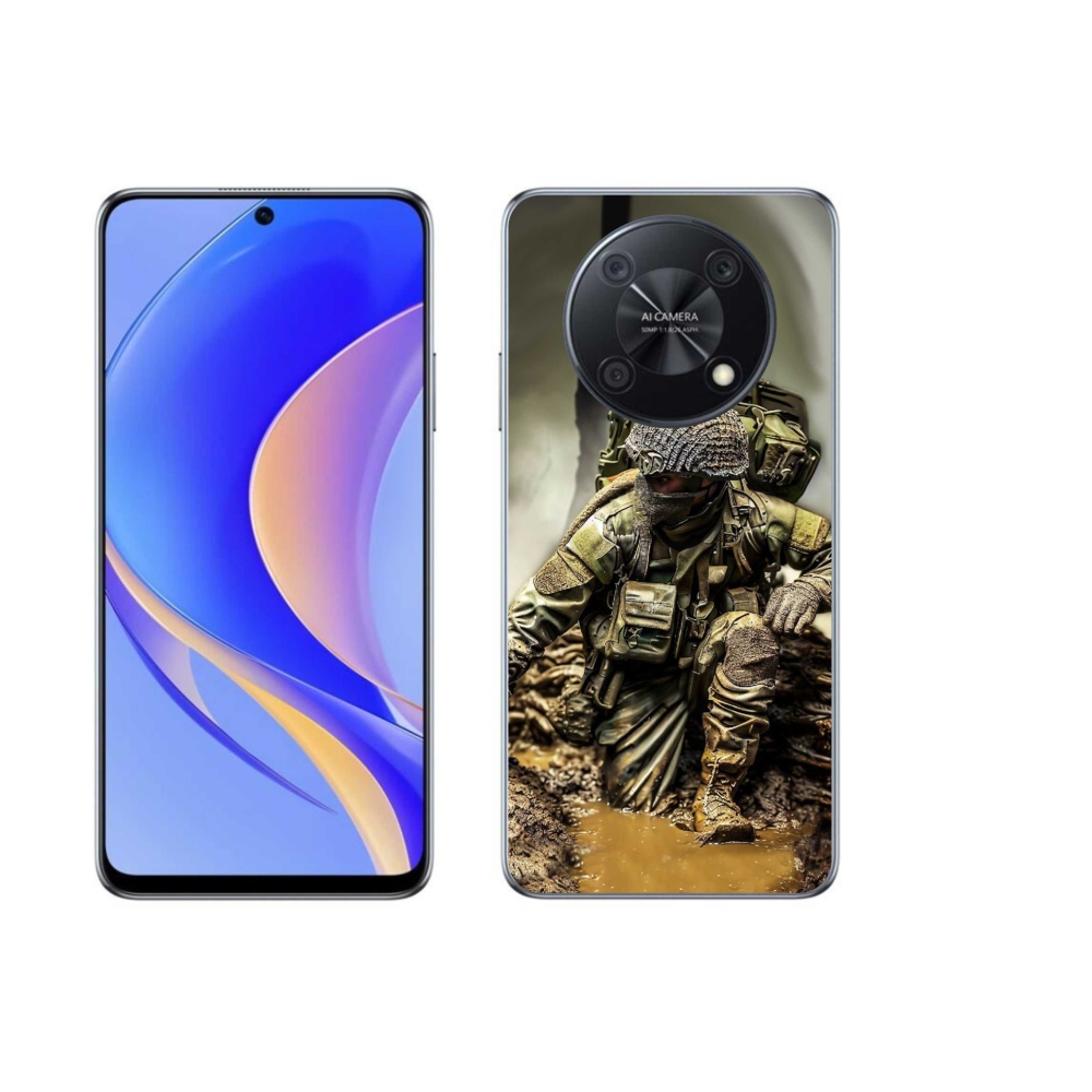 Gélový kryt mmCase na Huawei Nova Y90 - vojak