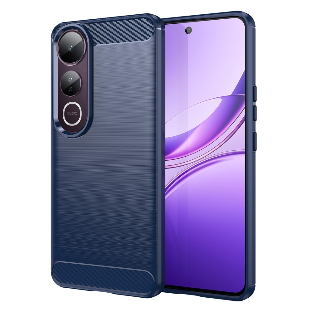 Carbon odolný gélový obal na Vivo V50 Lite 4G/5G - modrý