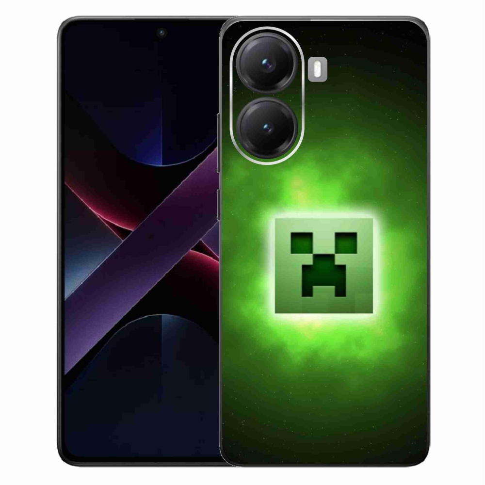 Gélový kryt mmCase na Xiaomi Poco X7 Pro 5G - minecraft