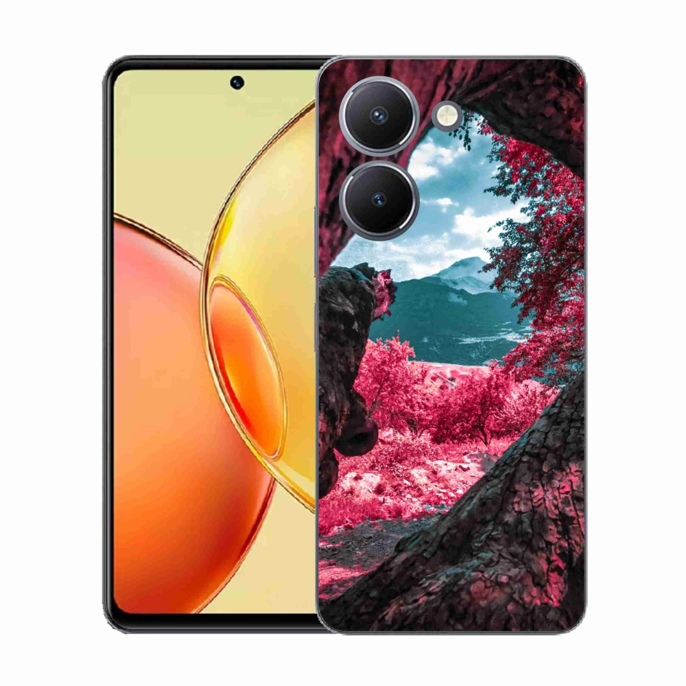 Gélový kryt mmCase na Vivo Y36 - výhľad na hory