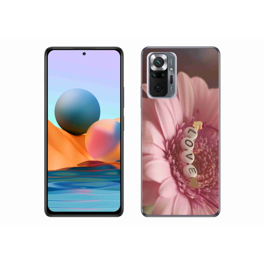 Gélový kryt mmCase na Xiaomi Redmi Note 10 Pro - prívesok love