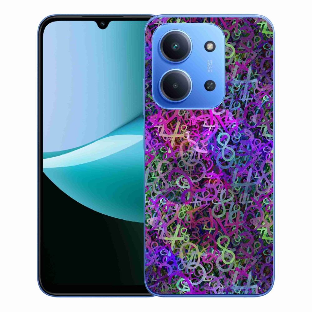 Gélový kryt mmCase na Xiaomi Redmi 15C 4G/5G (173mm) - abstraktný motív 25