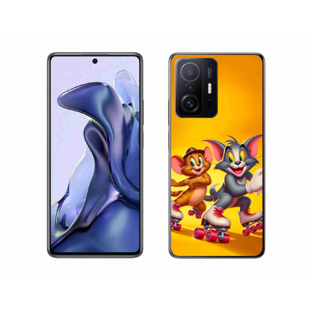 Gélový kryt mmCase na Xiaomi 11T Pro - tom a jerry