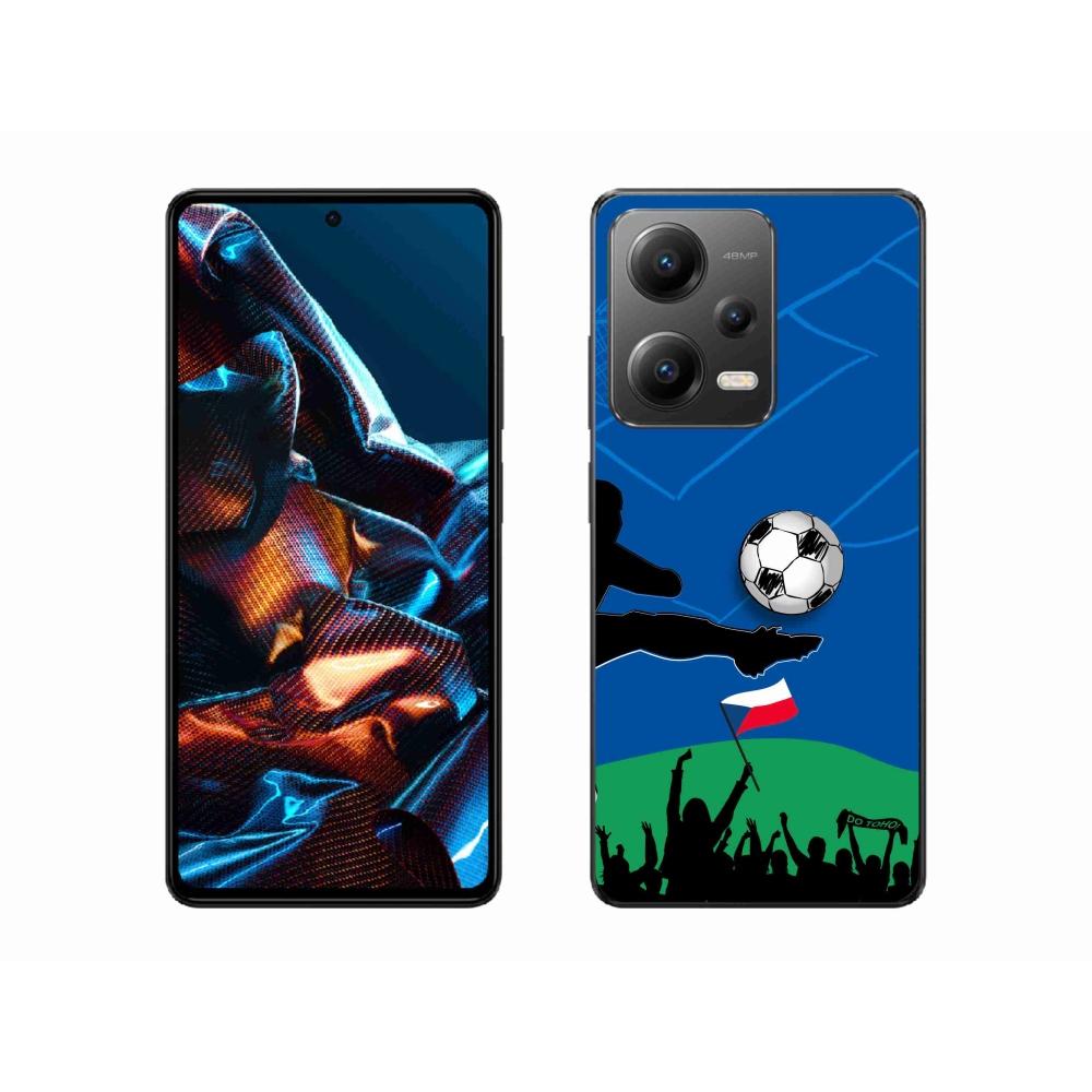 Gélový kryt mmCase na Xiaomi Redmi Note 12 Pro 5G - fanúšikovia futbalu