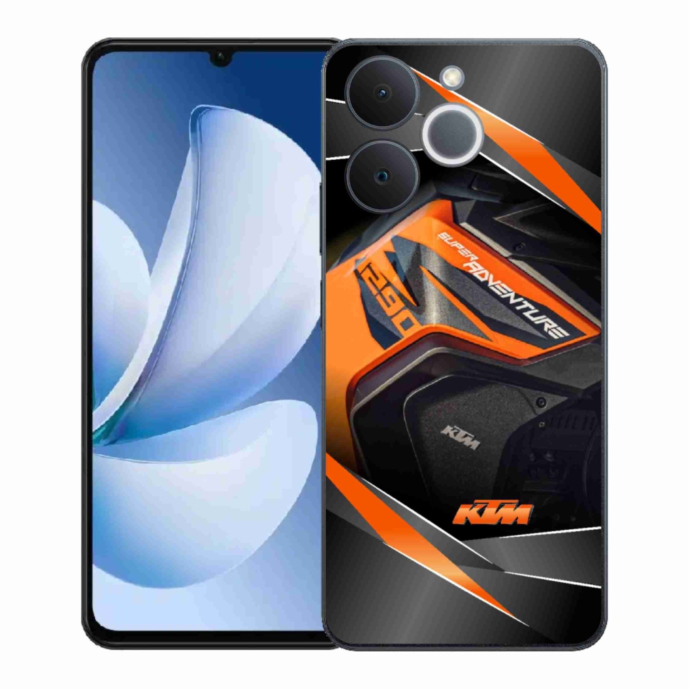 Gélový kryt mmCase na Realme Note 70T - motorka ktm