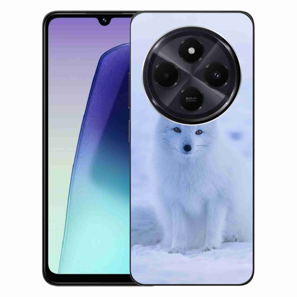 Gélový kryt mmCase na Xiaomi Redmi 14C/Poco C75 - polárna líška