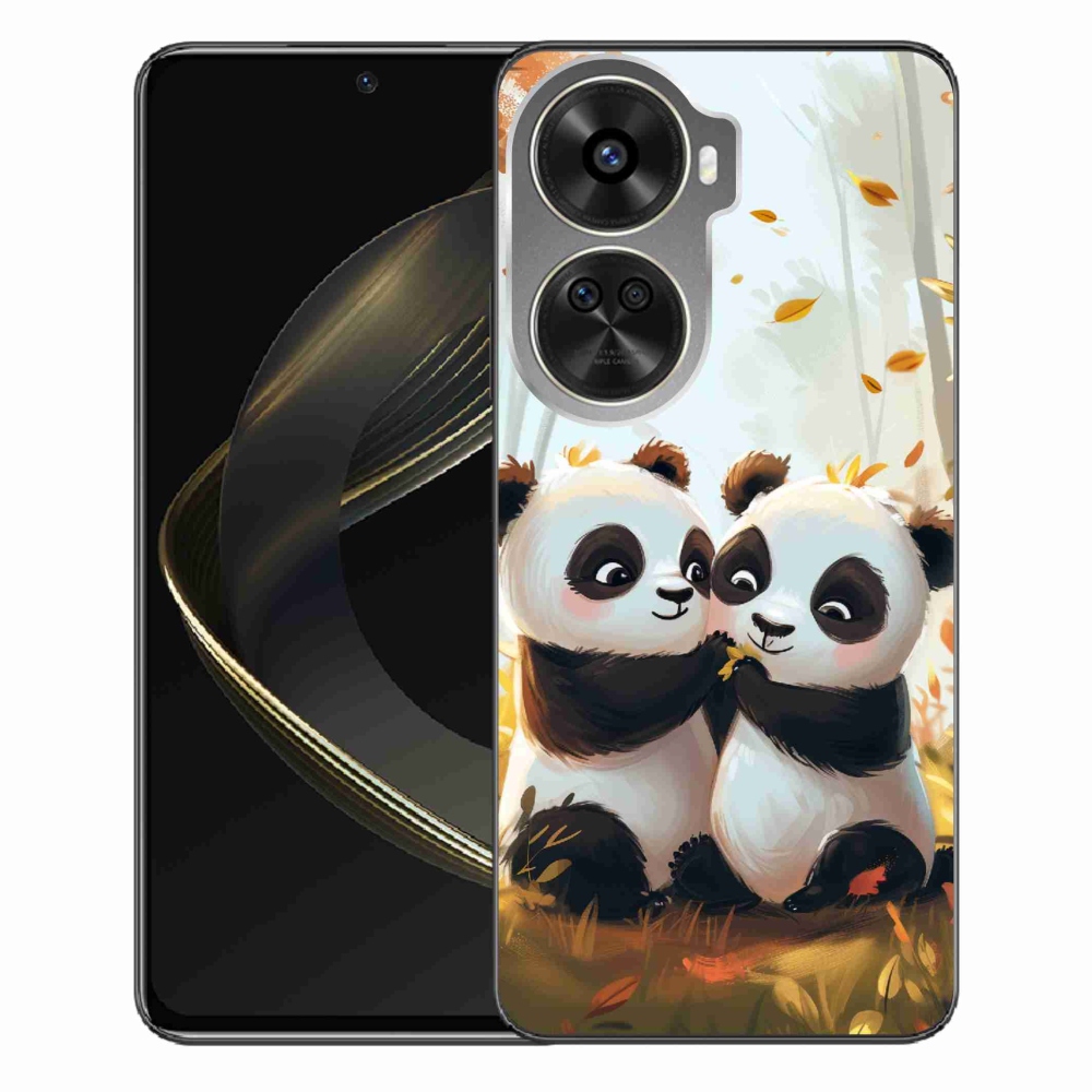 Gélový kryt mmCase na Huawei Nova 12 SE - pandy