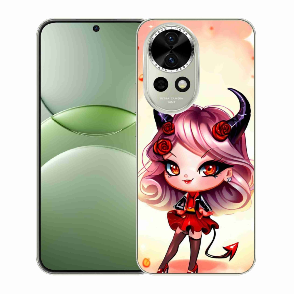 Gélový kryt mmCase na Huawei Nova 13 5G - kreslená čertica
