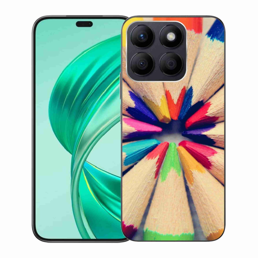 Gélový kryt mmCase na Honor X8b - pastelky