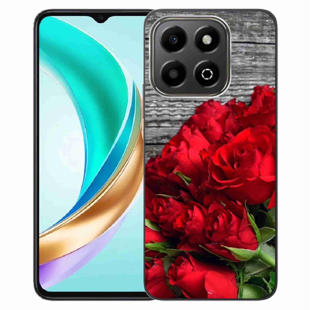 Gélový kryt mmCase na Honor X6b - červené ruže