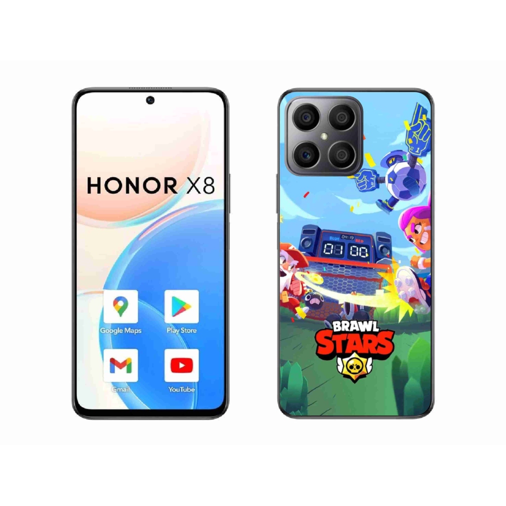 Gélový kryt mmCase na Honor X8 4G - brawl stars 1