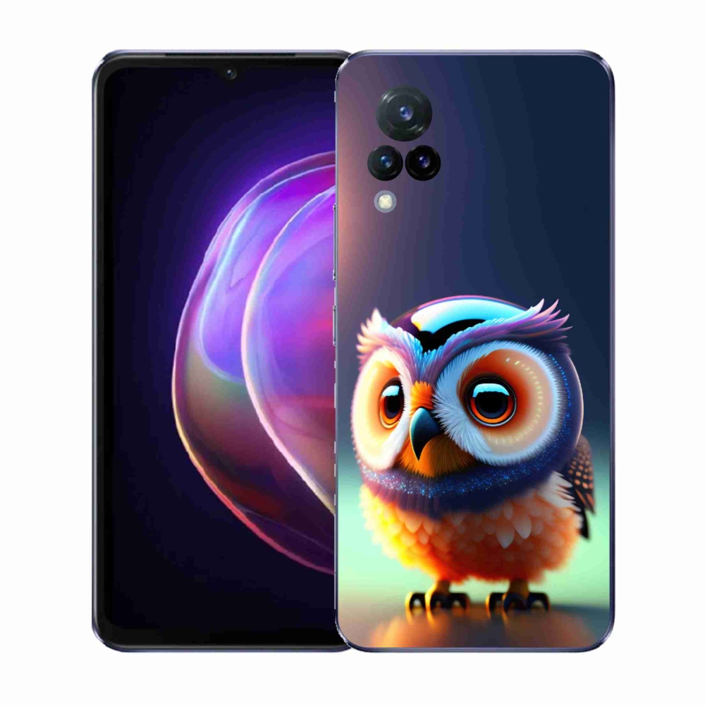 Gélový kryt mmCase na Vivo V21 4G/5G - sovička