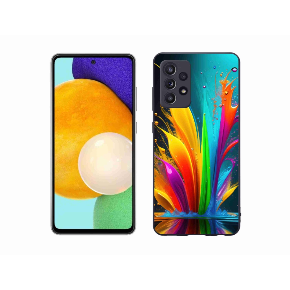 Gélový kryt mmCase na Samsung Galaxy A52s 5G - abstraktný motív 1