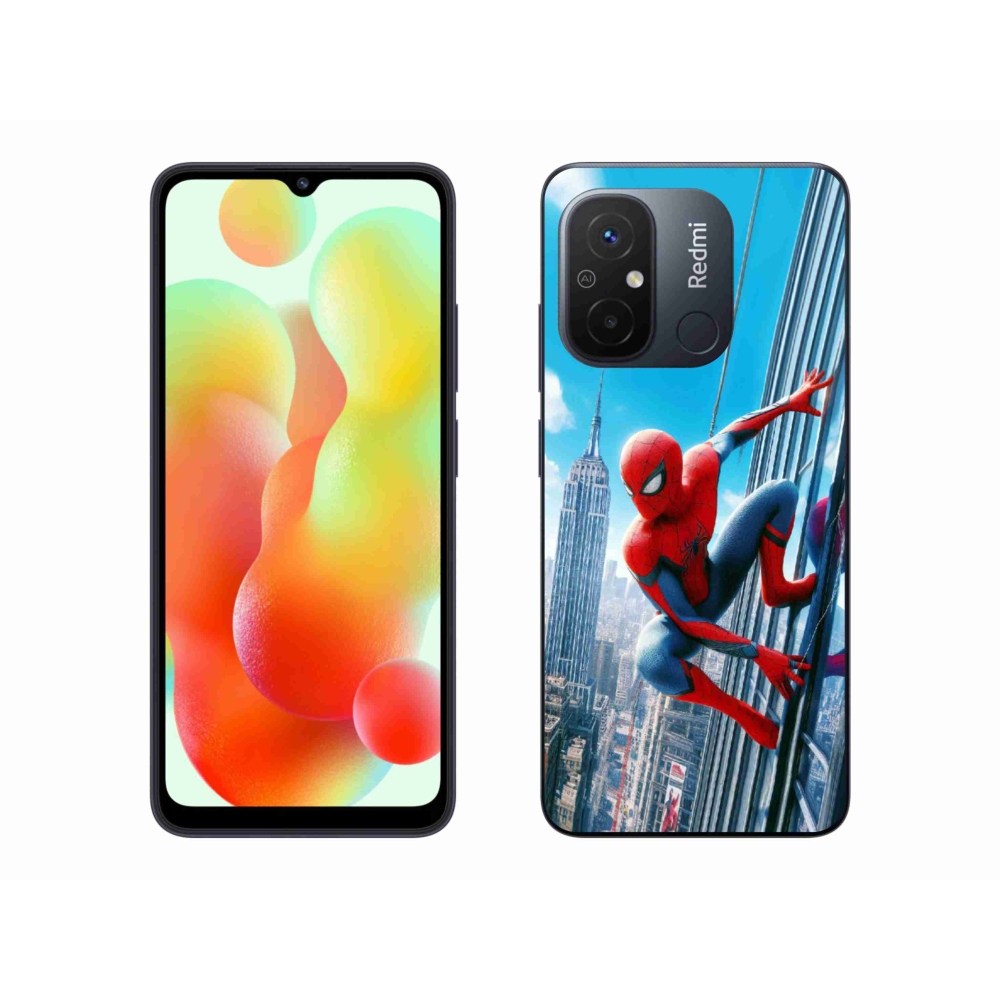 Gélový kryt mmCase na Xiaomi Redmi 12C - spiderman