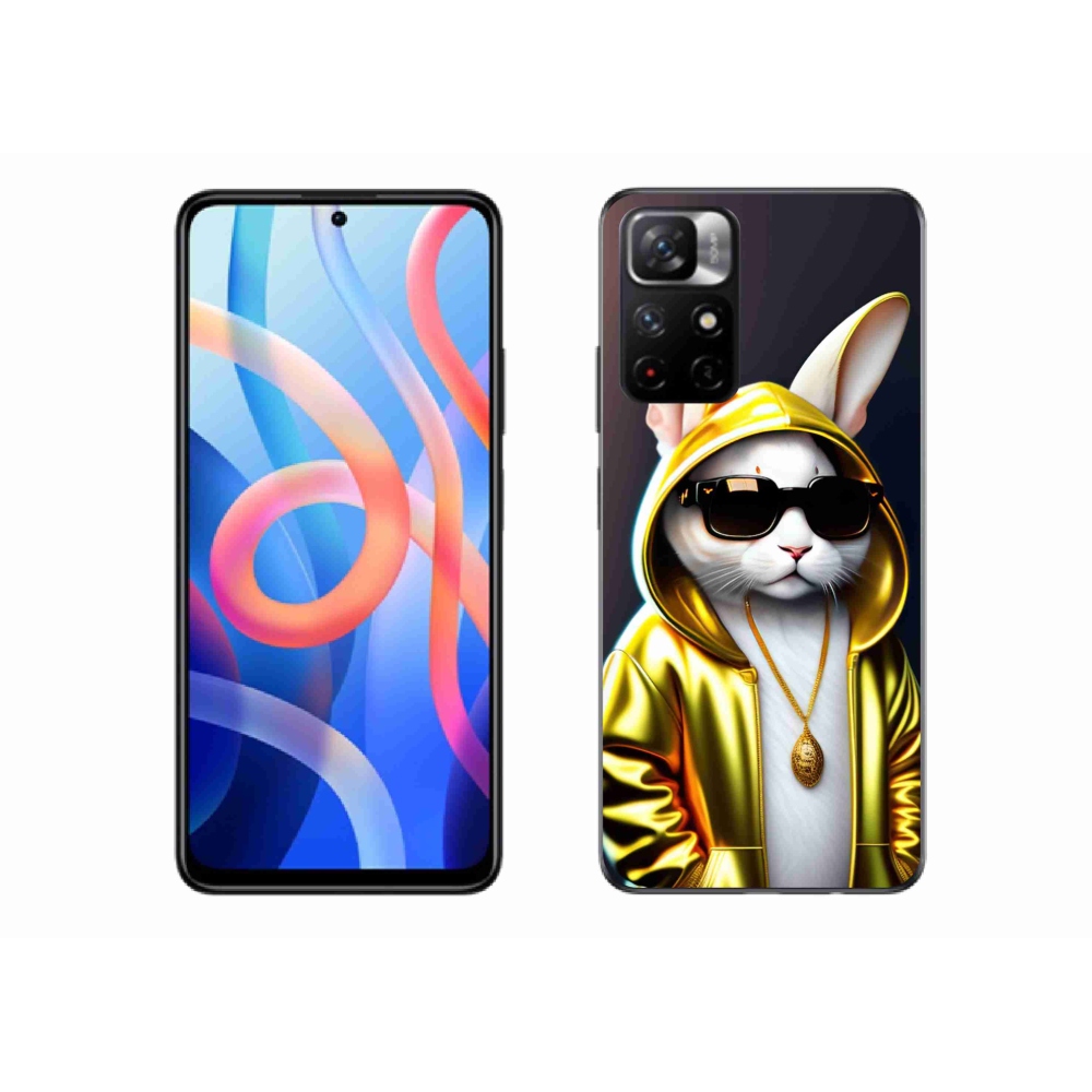 Gélový kryt mmCase na Xiaomi Redmi Note 11S 5G - mačka boss