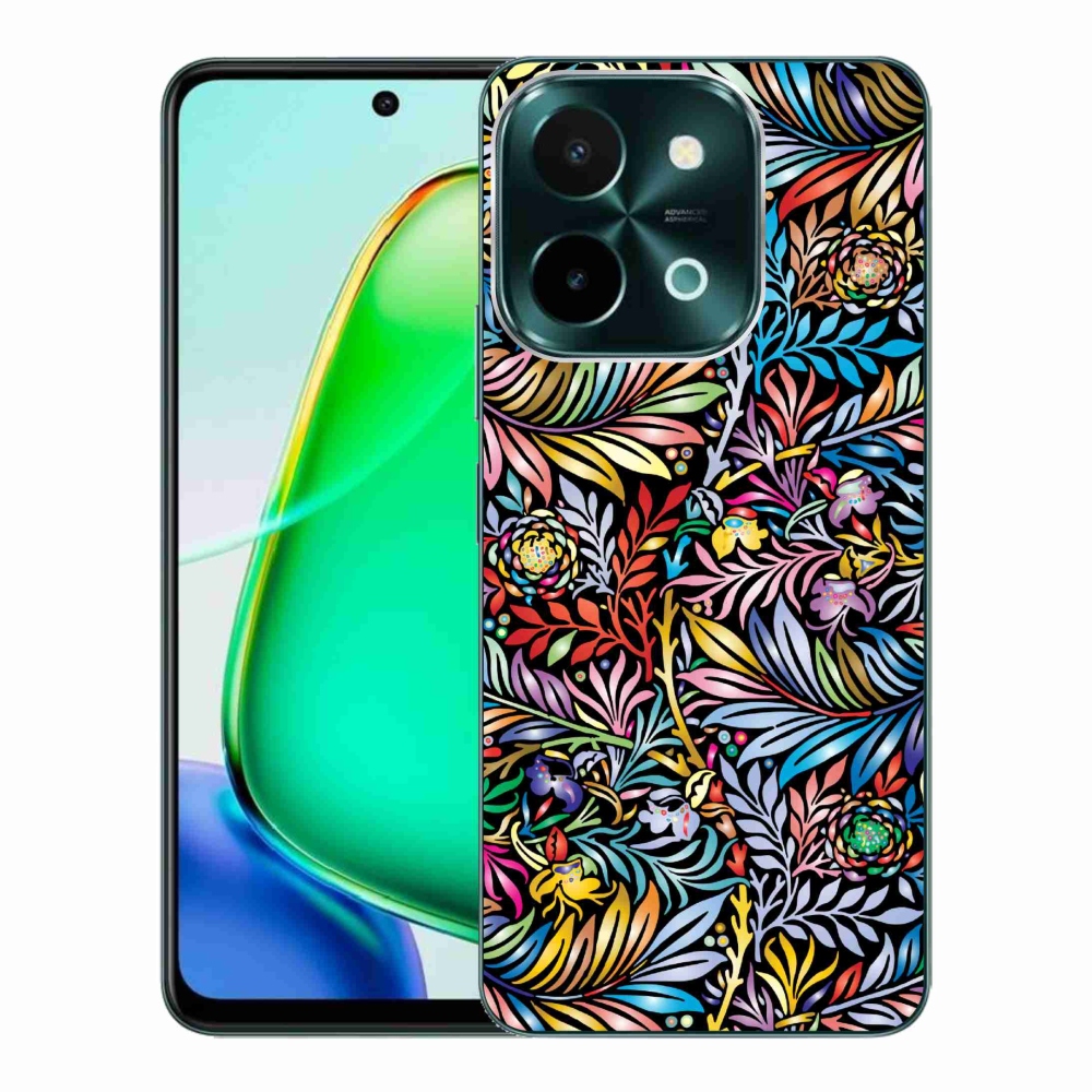 Gélový kryt mmCase na Vivo Y28 - kvety 5