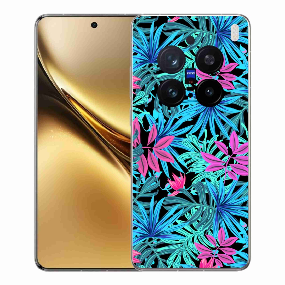 Gélový kryt mmCase na Vivo X200 Pro 5G - kvety 3