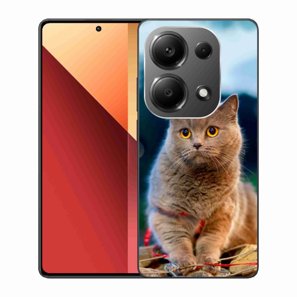 Gélový kryt mmCase na Xiaomi Redmi Note 13 Pro 4G/Poco M6 Pro - britská modrá 2