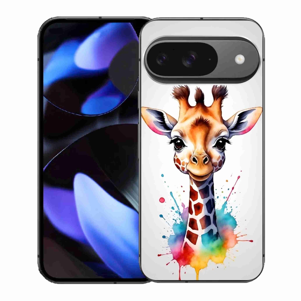 Gélový kryt mmCase na Google Pixel 9/9 Pro - žirafa 1