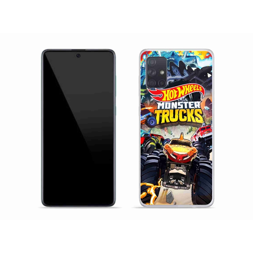 Gélový kryt mmCase na Samsung Galaxy A51 - hot wheels 2