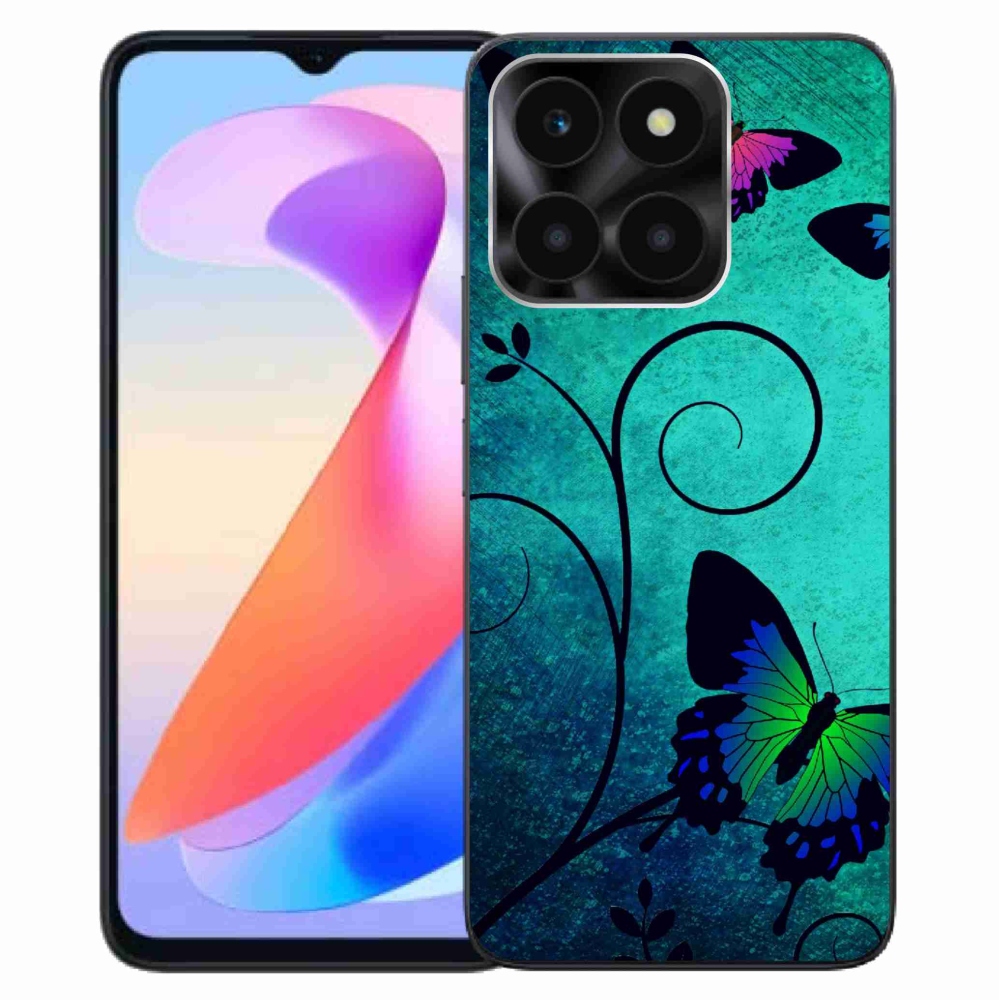 Gélový kryt mmCase na Honor X6a - farební motýle