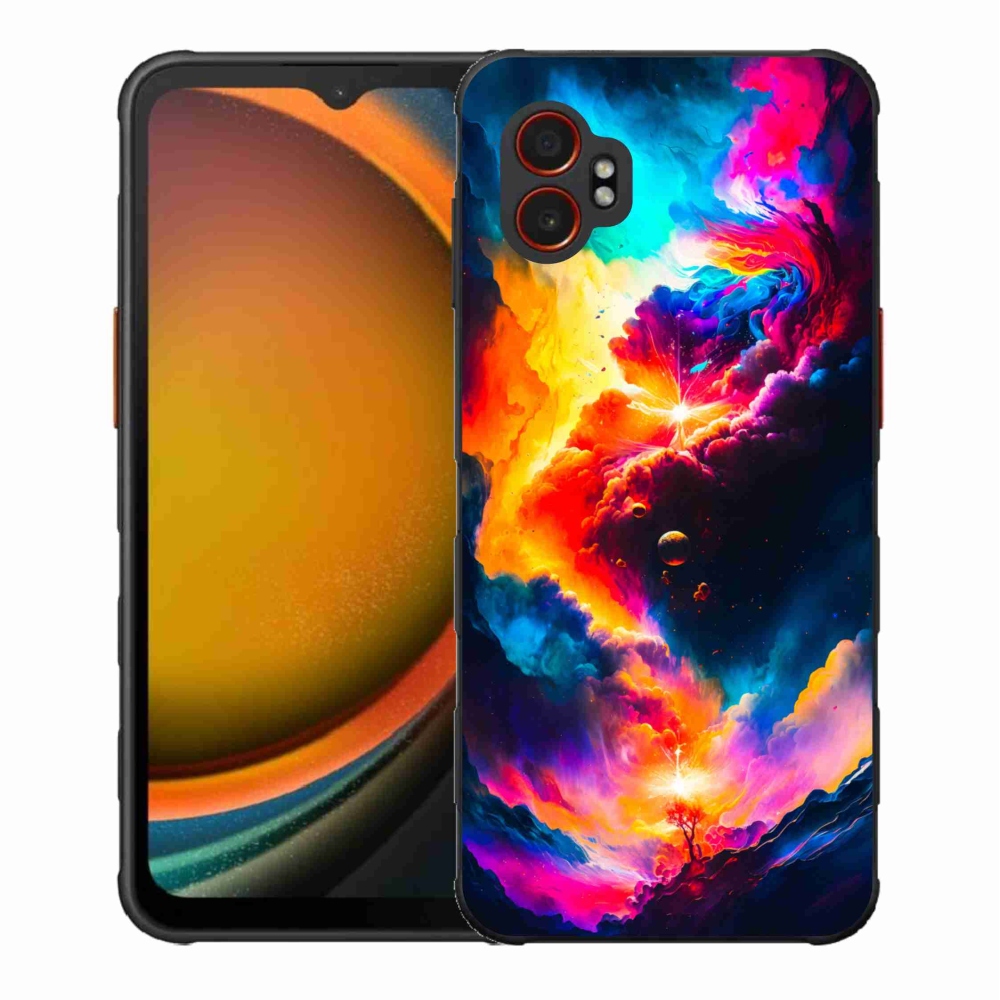 Gélový kryt mmCase na Samsung Galaxy Xcover 7 Pro - abstraktný motív