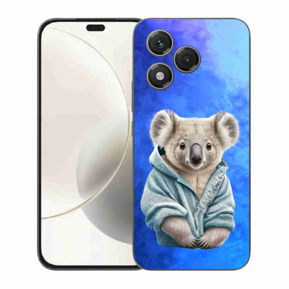 Gélový kryt mmCase na Honor 400 Lite - koala vo svetri
