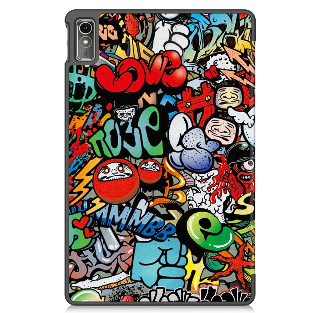 Print chytré zatváracie púzdro na Lenovo Tab M10 5G - graffiti