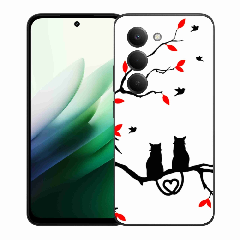 Gélový kryt mmCase na Xiaomi Redmi 15 5G (169mm) - mačacia láska
