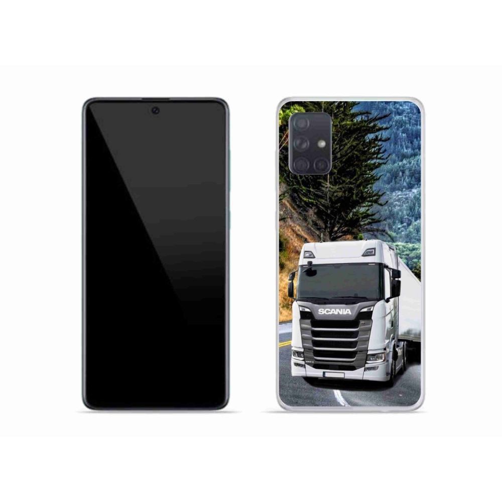 Gélový kryt mmCase na Samsung Galaxy A51 - kamión 1