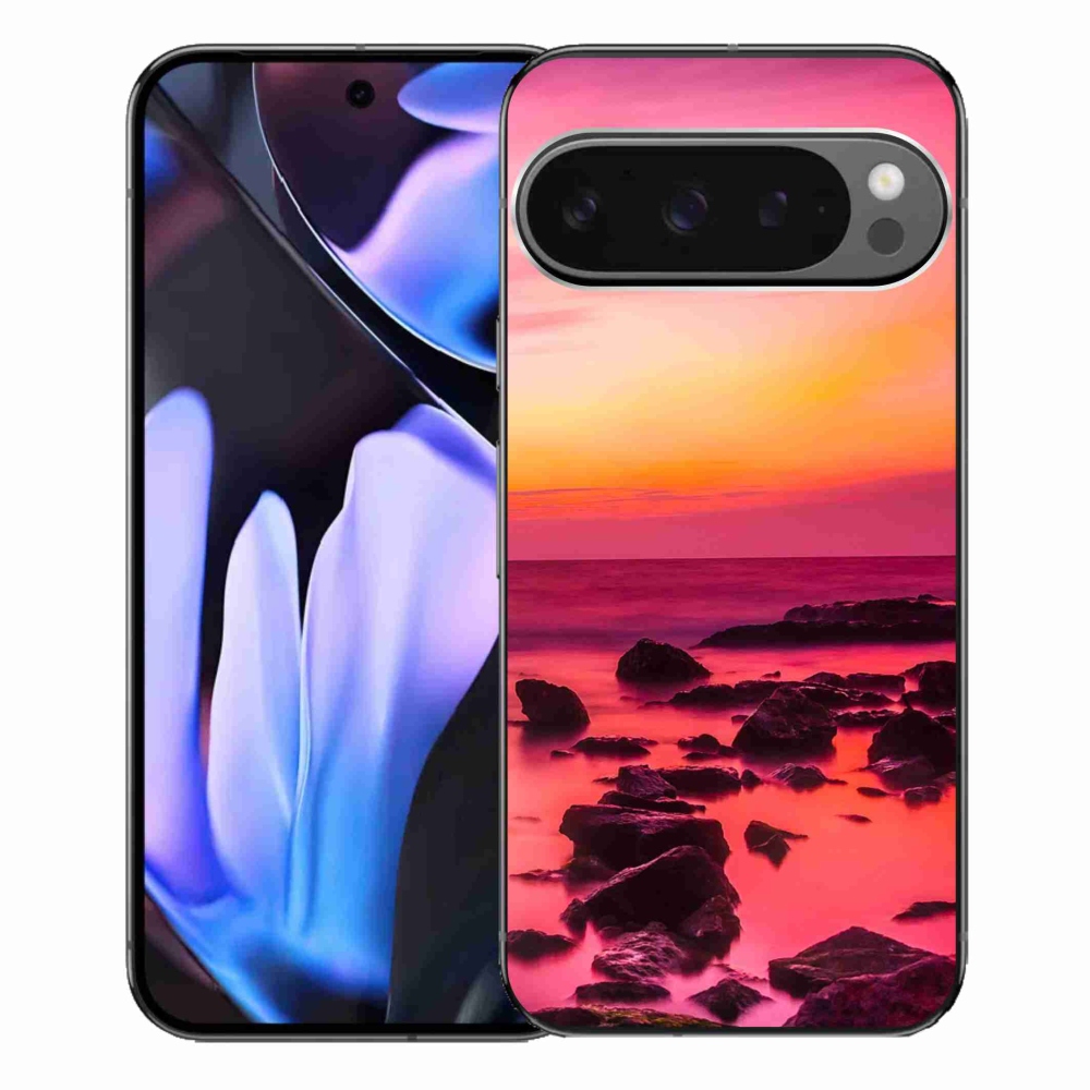 Gélový kryt mmCase na Google Pixel 9 Pro XL - more a žiara