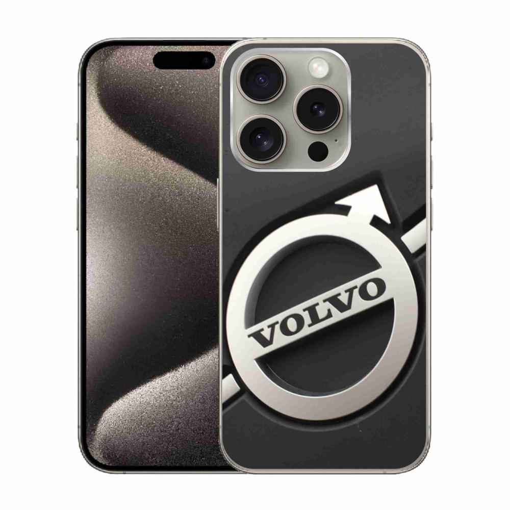 Gélový kryt mmCase na iPhone 15 Pro - znak 1