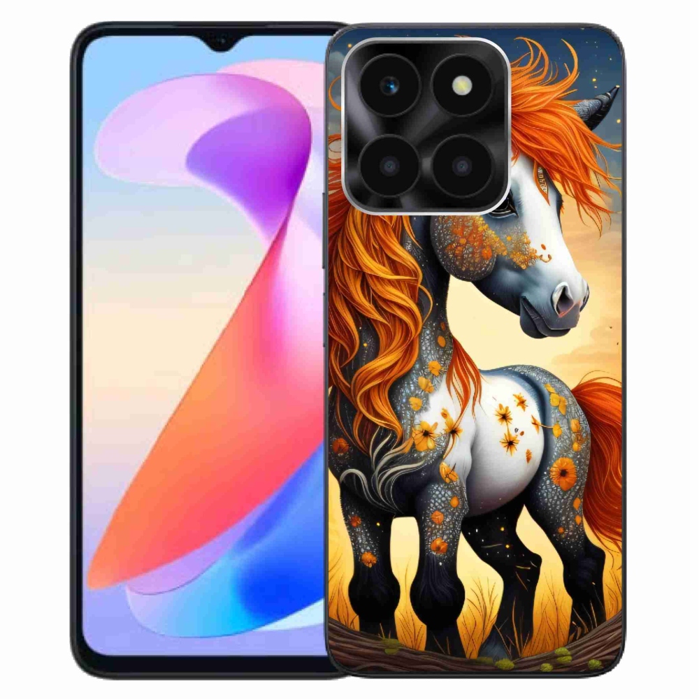 Gélový kryt mmCase na Honor X6a - farebný poník