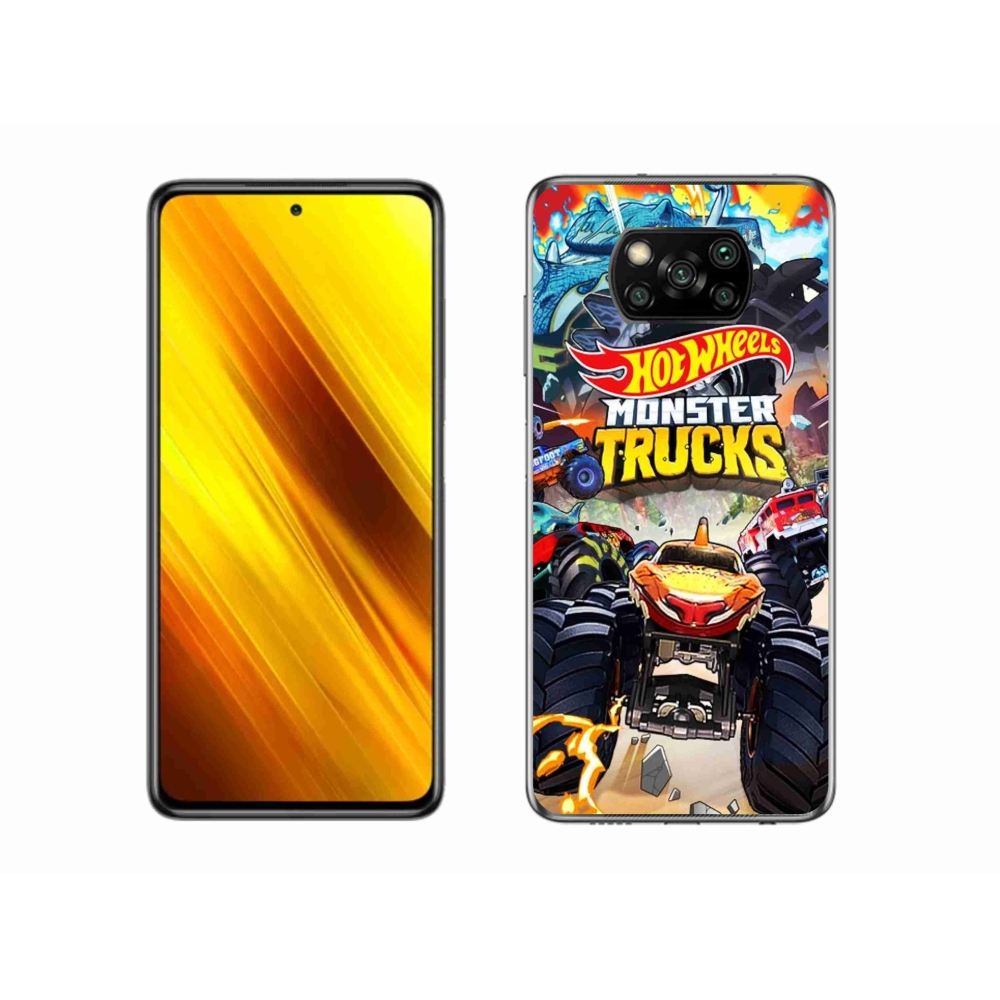 Gélový kryt mmCase na Xiaomi Poco X3 Pro - hot wheels 2