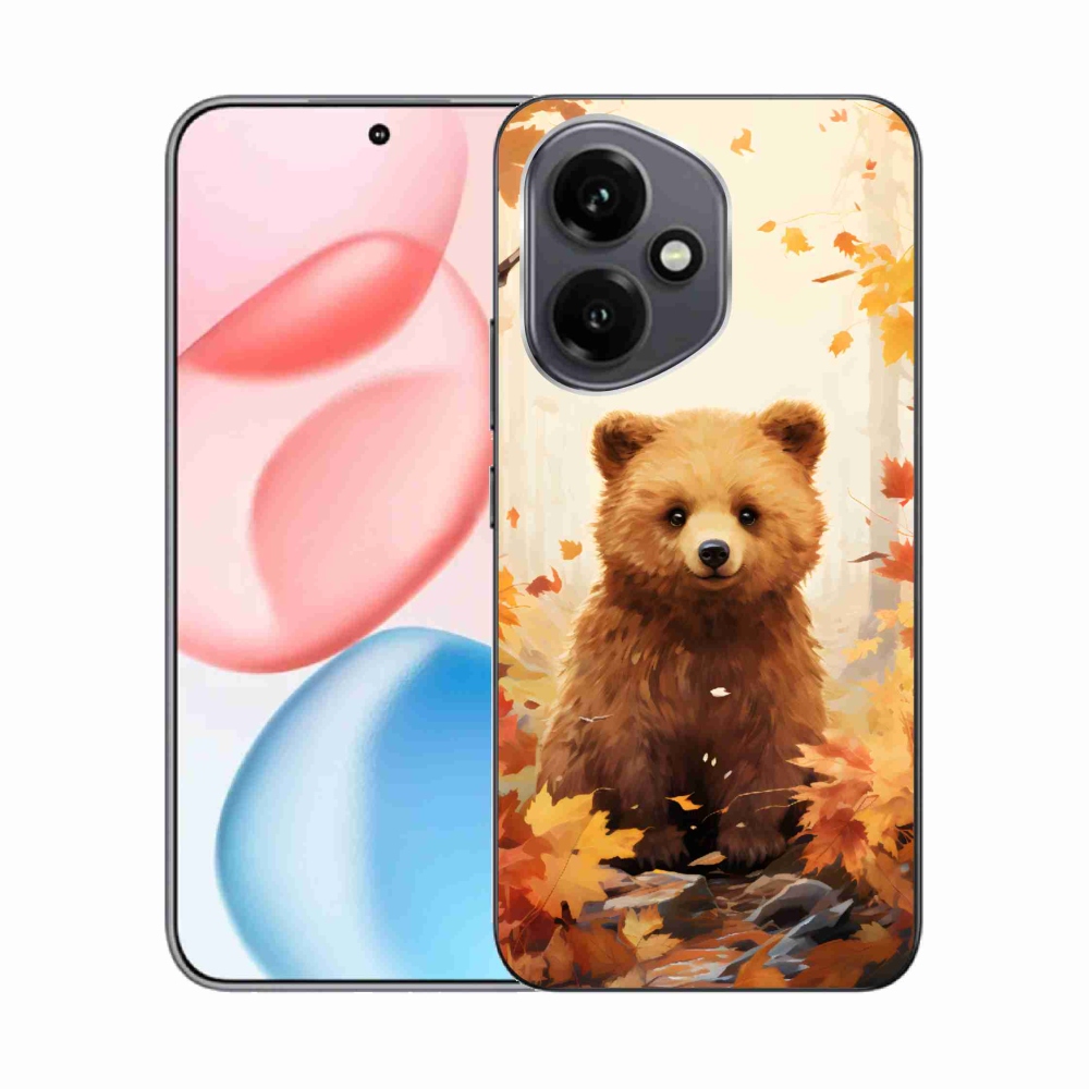 Gélový kryt mmCase na Honor 400 - medveď v lese