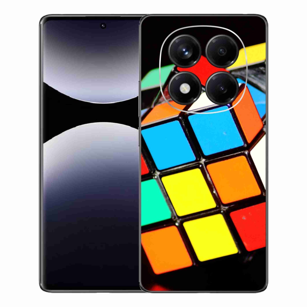 Gélový kryt mmCase na Xiaomi Redmi Note 14 Pro - rubikova kocka