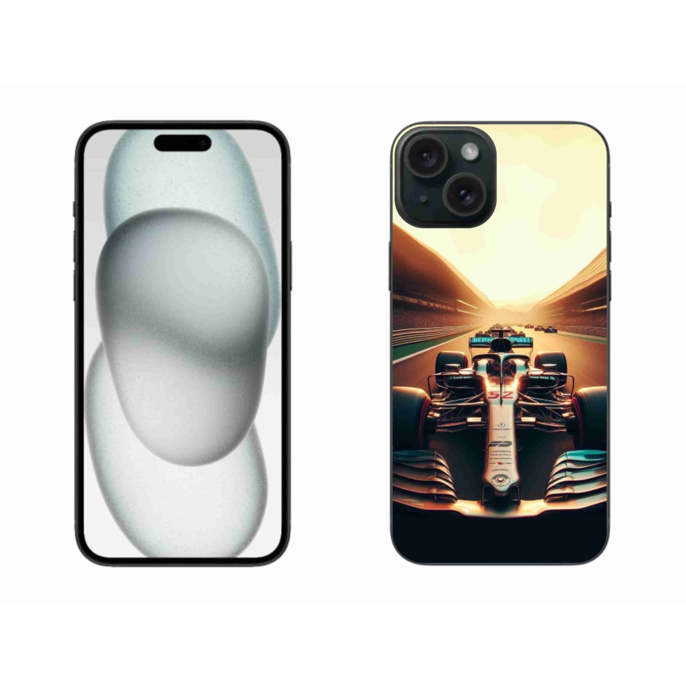 Gélový kryt mmCase na iPhone 15 Plus - formula 1