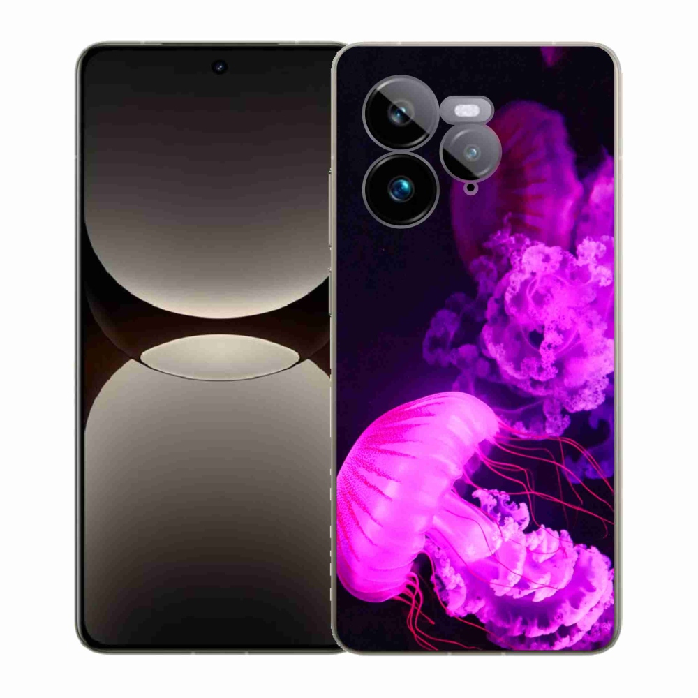Gélový kryt mmCase na Realme GT 7 Pro 5G - medúza 1