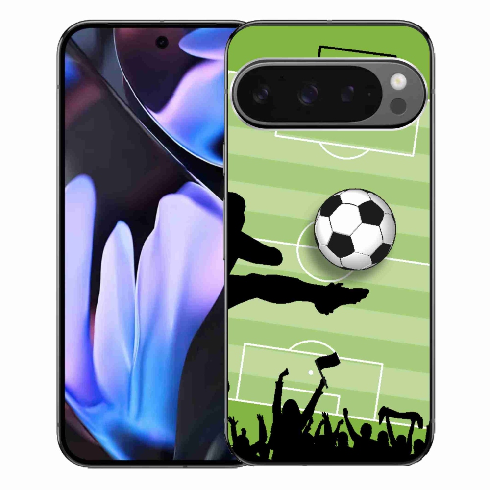 Gélový kryt mmCase na Google Pixel 9 Pro XL - futbal 3