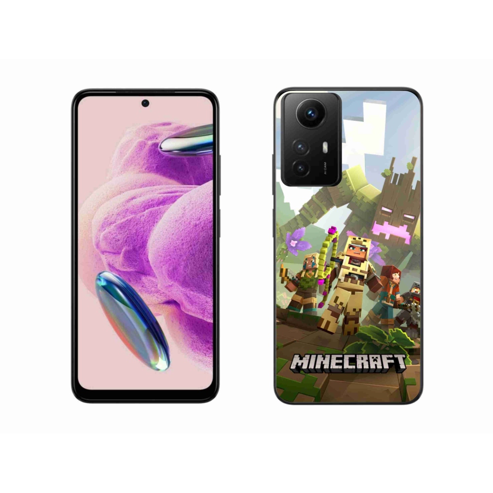 Gélový kryt mmCase na Xiaomi Redmi Note 12S - minecraft 1