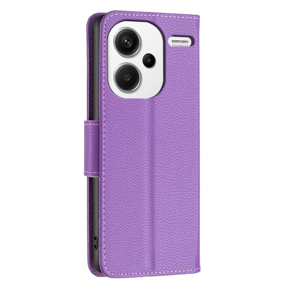 Case knižkové púzdro na Xiaomi Redmi Note 13 Pro+ 5G - fialové