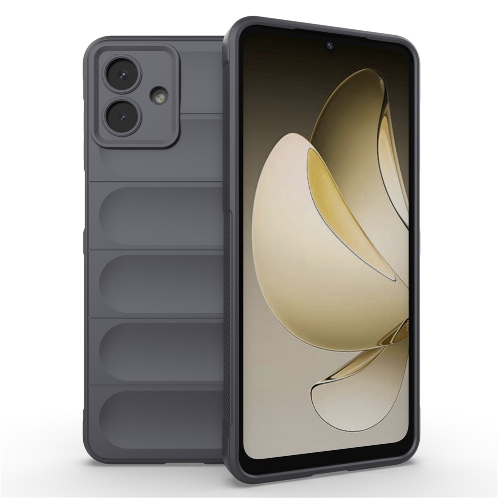 Rugg odolný gélový obal na Samsung Galaxy A07 4G - tmavosivý