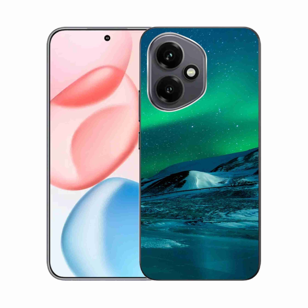 Gélový kryt mmCase na Honor 400 - polárna žiara