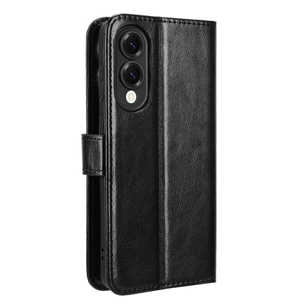 Crazy knižkové púzdro na Samsung Galaxy S25 Edge - čierne